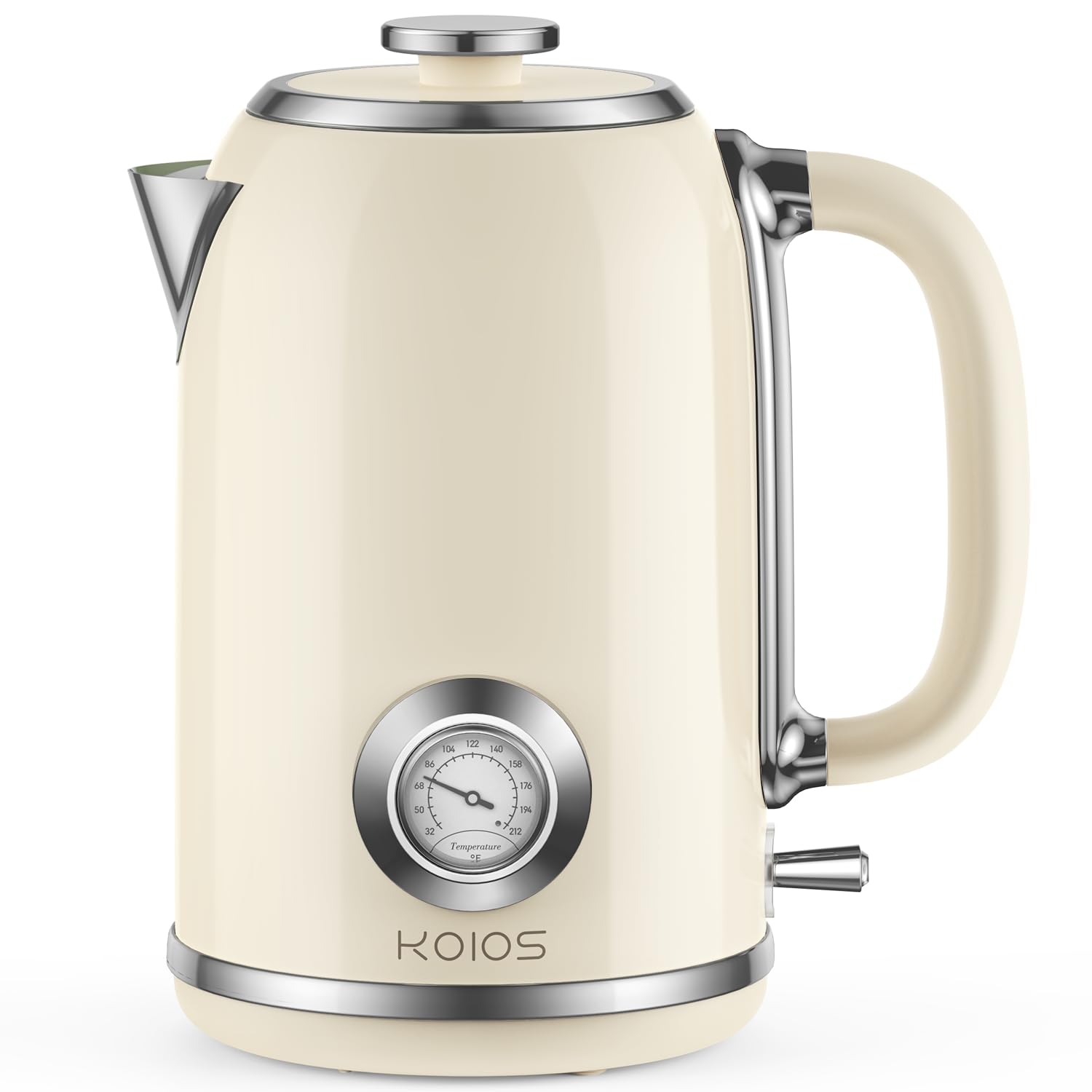 Electric Kettle 1.8L with Temperature Gauge, 1500W Fast Boiling Electric Tea Ket