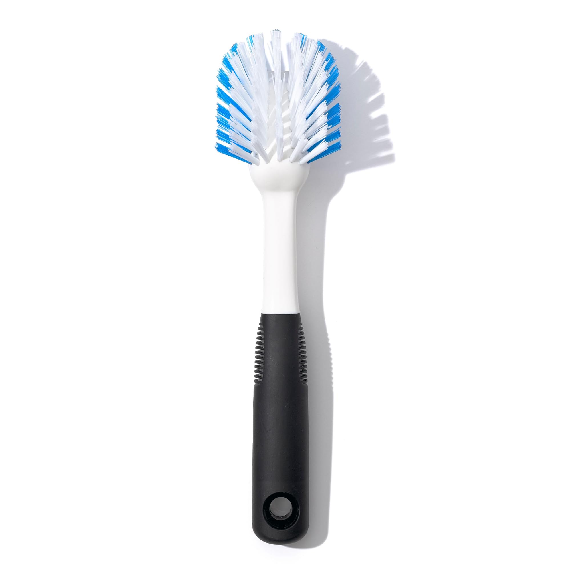 OXO Good Grips Dish Scrub Brush with Non-Slip Handle, Nylon Bristles | Non-Stick