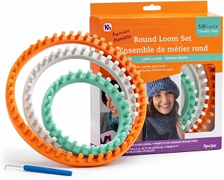 Authentic Knitting Board 'Premium' Chunky Round Knitting Loom Set