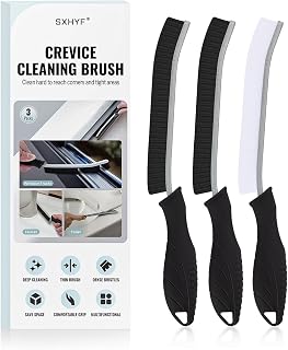 SXhyf Cleaning Brush - Hard Bristle Crevice Cleaning Brush UK Tile Brush