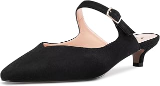 Castamere Women's Stockings Kitten Heel Square Toe Slip-On Sandals Party Classic 3 CM Heels