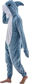 JUOLOET Unisex Adult Onesie Pajamas Animal One Piece Snug Fit Halloween Costume Sleepwear Homewear