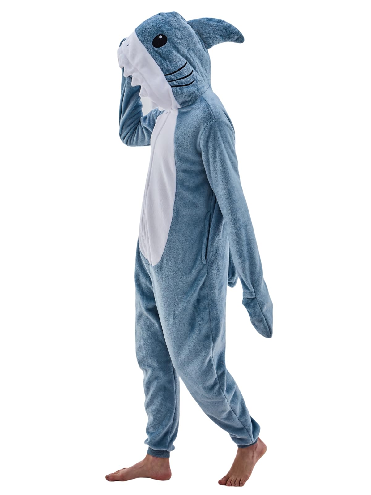 JUOLOET Unisex Adult Onesie Pajamas Animal One Piece Snug Fit Halloween Costume 
