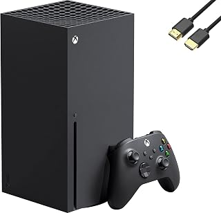 Microsoft Xbox Series X 1TB - Backward Compatible with Thousands of Games, Ultra High Speed HDMI, The Fast, True 4K Gaming with U Deal HDMI (Renewed)