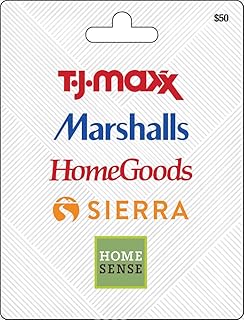 TJX Multibrand Physical Gift Card | Choose from Multiple Denominations