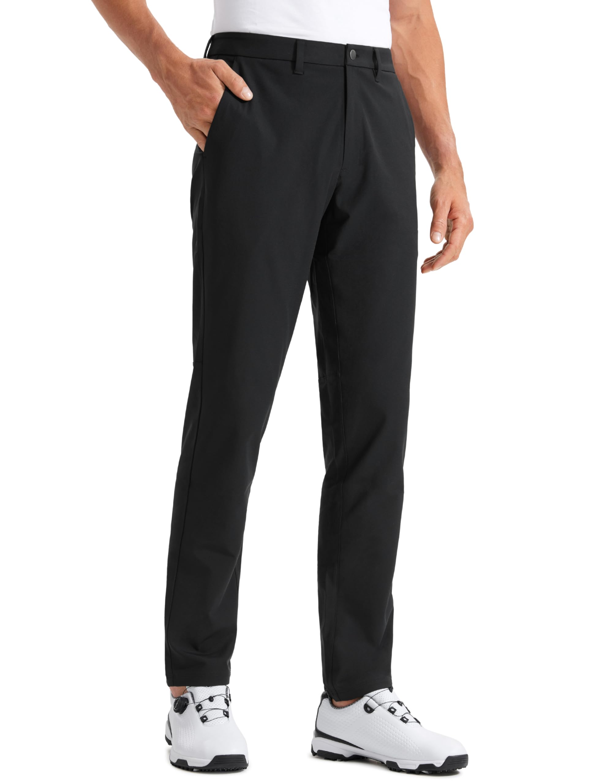 CRZ YOGA All Day Comfy Golf Pants 28"/30"/32"/34"/36" | Decent Stretch, Wrinkle-