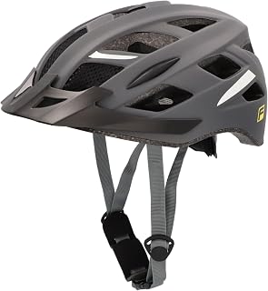 Fischer Erwachsene Fahrradhelm, Radhelm, Cityhelm Urban Lano, mit beleuchtetem Innenring-System