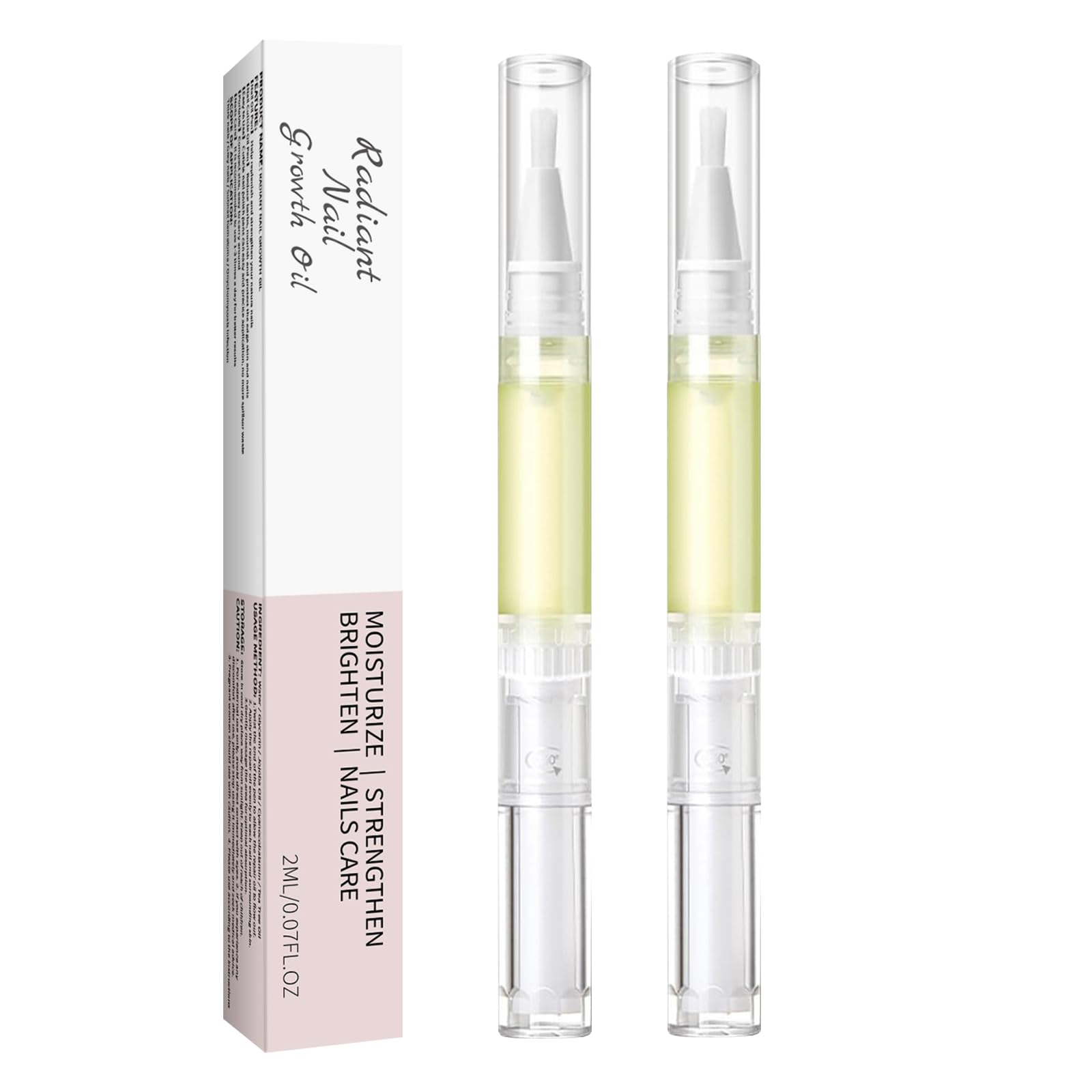 Radiant Nail Growth Oil Pen - 2Pcs Nail Growth Oil Pen for Nails Repair, Cuticle