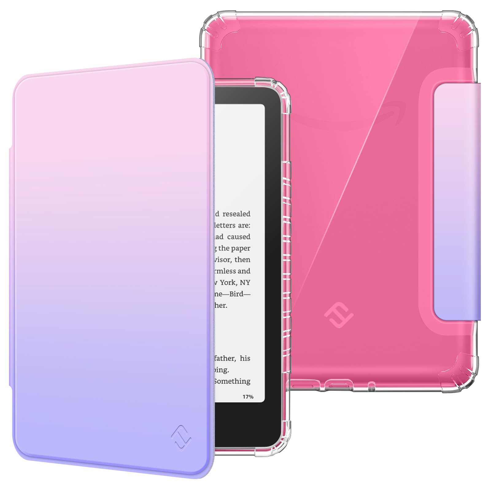 Fintie Clear Case for 7" Kindle Paperwhite 12th Gen 2024 & Kindle Colorsoft | So