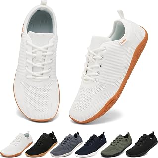 Geweo Barfußschuhe Herren Damen Breiter Zehenbox Zero Drop Sneaker Gr.37-47
