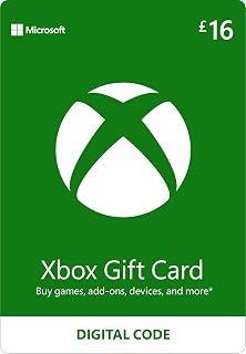 Xbox Gift Card | 16 GBP | Digital Voucher | Xbox One, Series S|X & Windows | (Download Code)