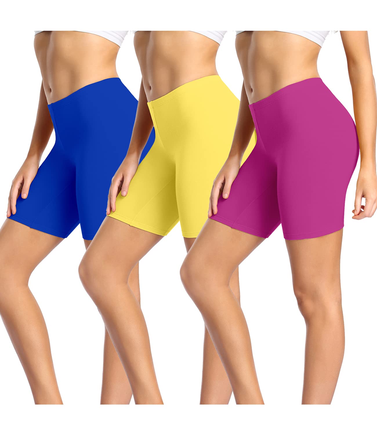 wirarpa Women's Shorts Cotton Shorts Shorts Sports Pants for Running Yoga and Ex
