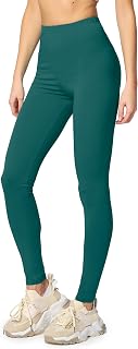 Merry Style Legging Femme Confortables et Extensibles Legging Sport Femme Coton Naturel Respirant Parfait pour Yoga Pilates Fitness Tenue de Sport MS10-198
