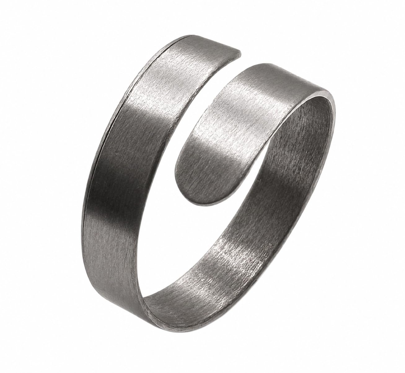Antica Fucina Rho® Adjustable Ring in Pure Titanium | Fine and Essential - Metal