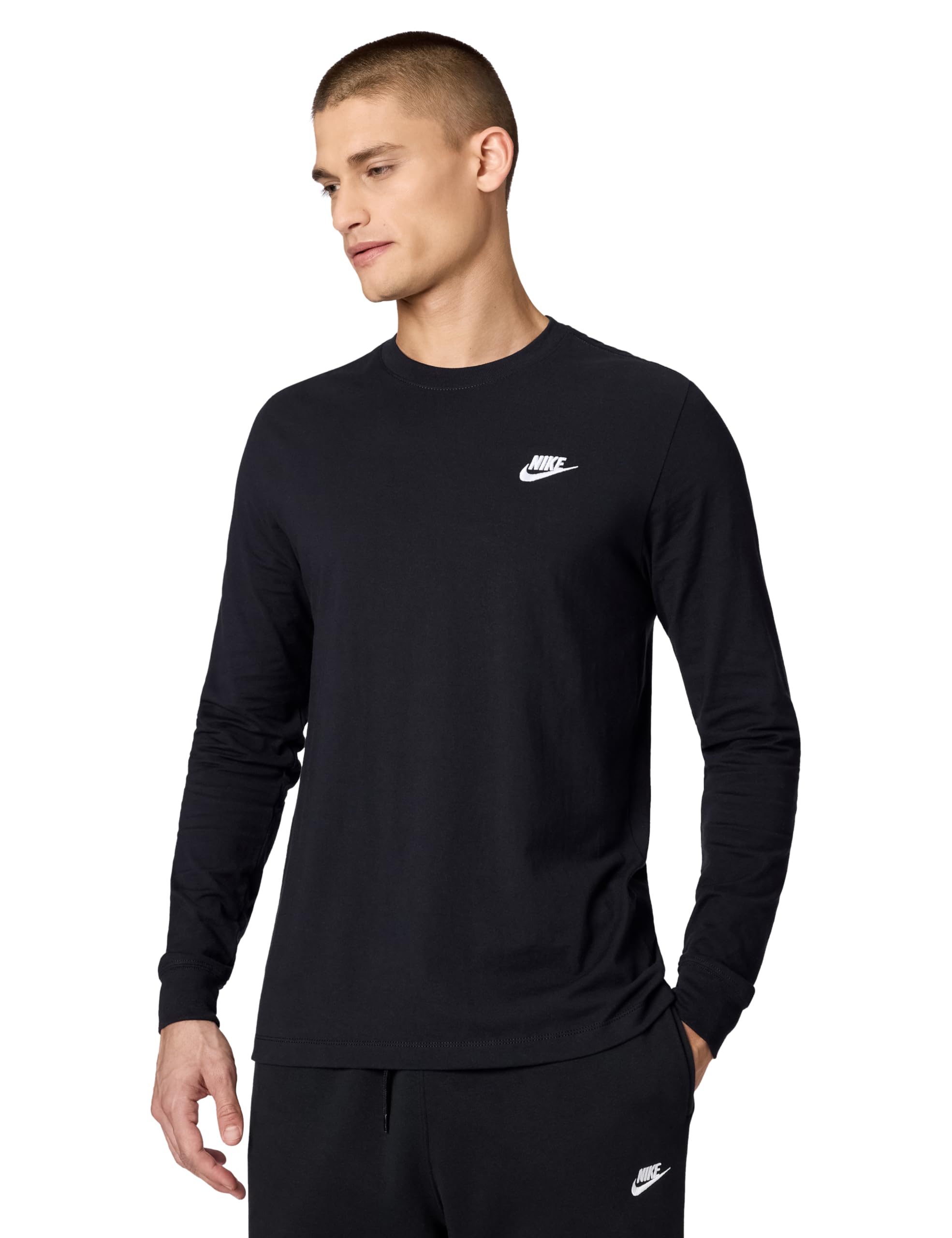 Nike Men's Sportswear Club Long-Sleeve T-Shirt
