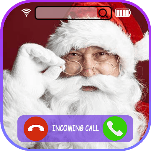 Video Call from Santa Claus - Fake call Santa Claus Game - Prank Video Call & Vo