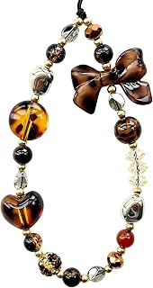 CasaPopz Beaded Camera Wrist Strap Cute Digital Camera Charm Lanyard Phone Charms Strap Beaded Camera Chain for Phone Bag Keychain
