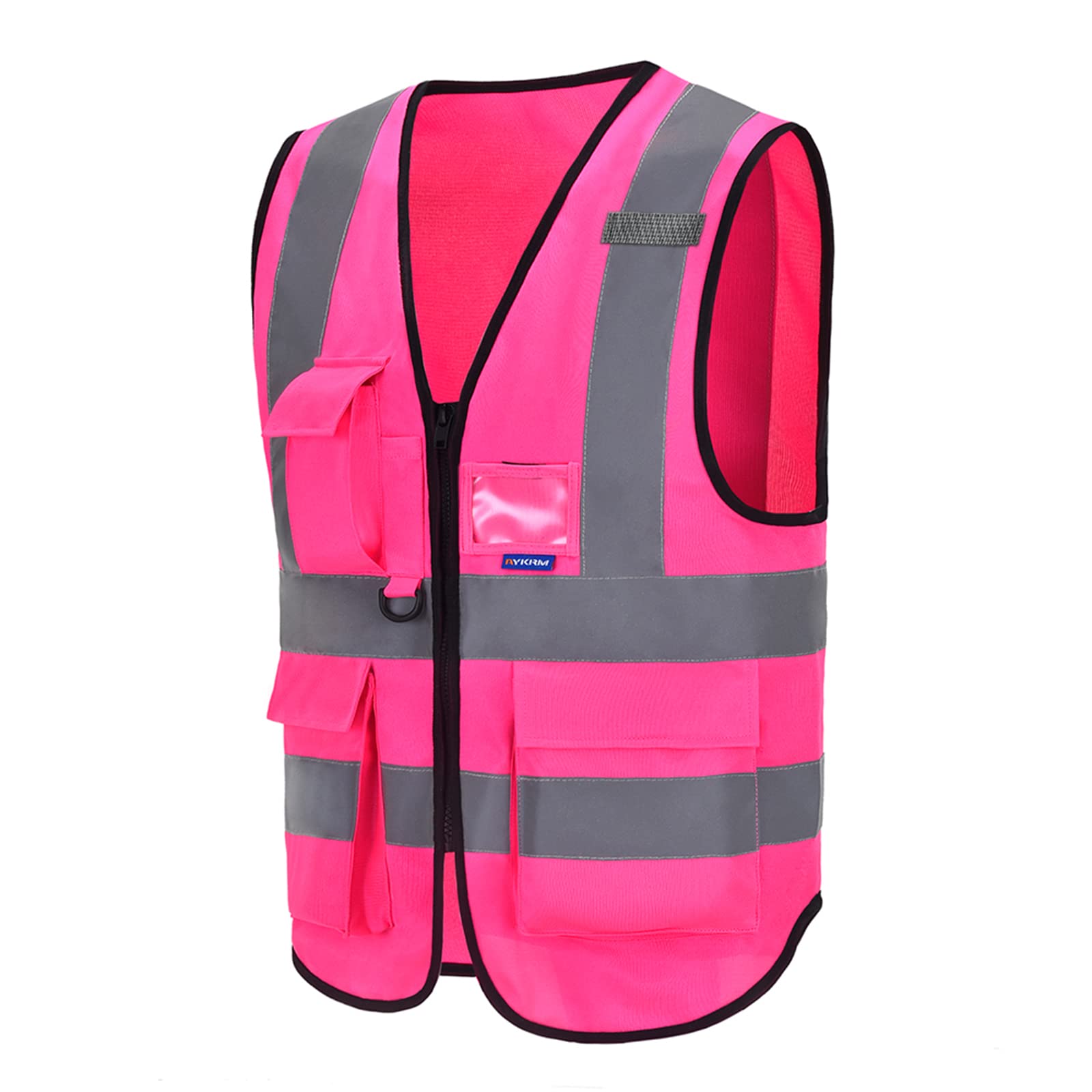 AYKRM 21 Couleur Safety Vest High Visibility Safety Vest with Pockets High Visib