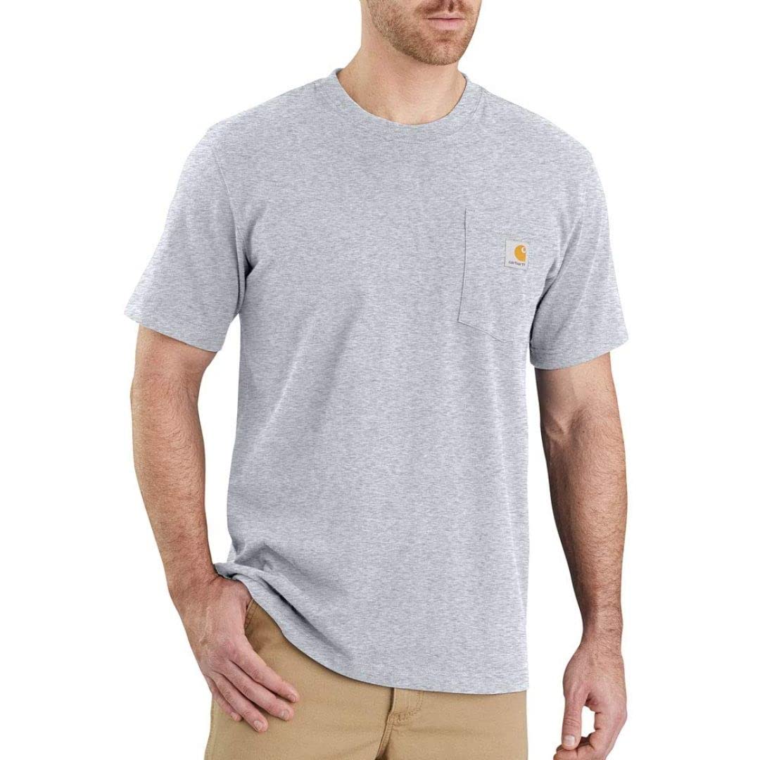 Carhartt Herren Dearborn Relaxed Pocket T-Shirt Work Utility T-Shirt (1er Pack)