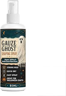 Halloween Quick-Dry Fabric Stiffening Spray, Fabric Stiffening Spray，50ml | Halloween Fabric Stiffening Spray, Fabric Stiffener Spray for Crochet, Easy Cleanup During Application