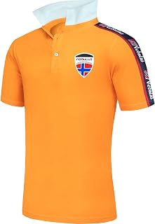 Nebulus Bela Men's Polo Shirt with Embroidery for Men, Shirt Short Sleeve Shirt Male