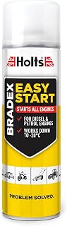 Holts Bradex Easy Start, Starting Fluid Aerosol Starts All Diesel and Petrol Engines Fast 300ml