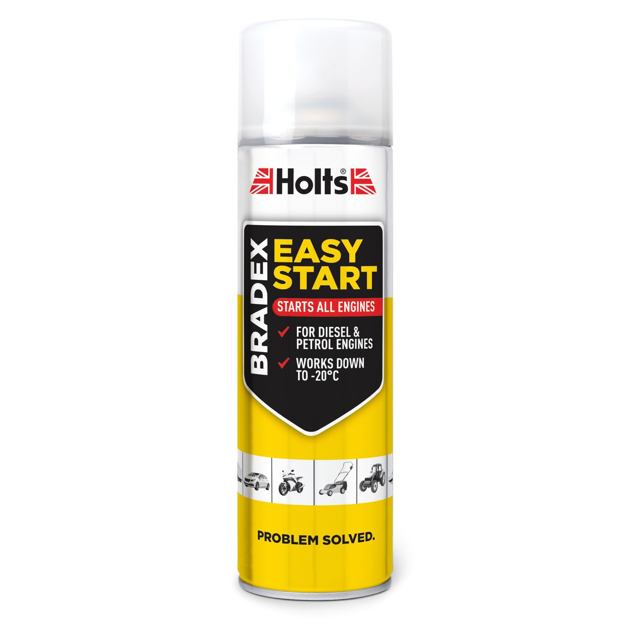 Holts Bradex Easy Start, Starting Fluid Aerosol Starts All Diesel and Petrol Eng