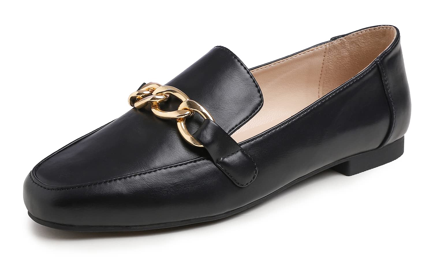 Feversole Women's Casual Comfy Trim Loafer Flat,Klassisch Mokassin Penny Loafer 