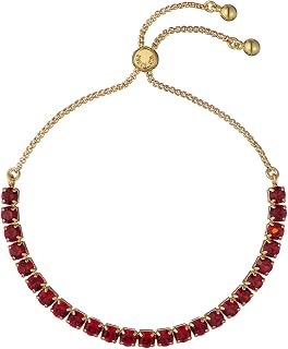 Ted Baker Melrah Icon Crystal Slider Bracelet - Silver or Rose Gold Tone/Crystal Options