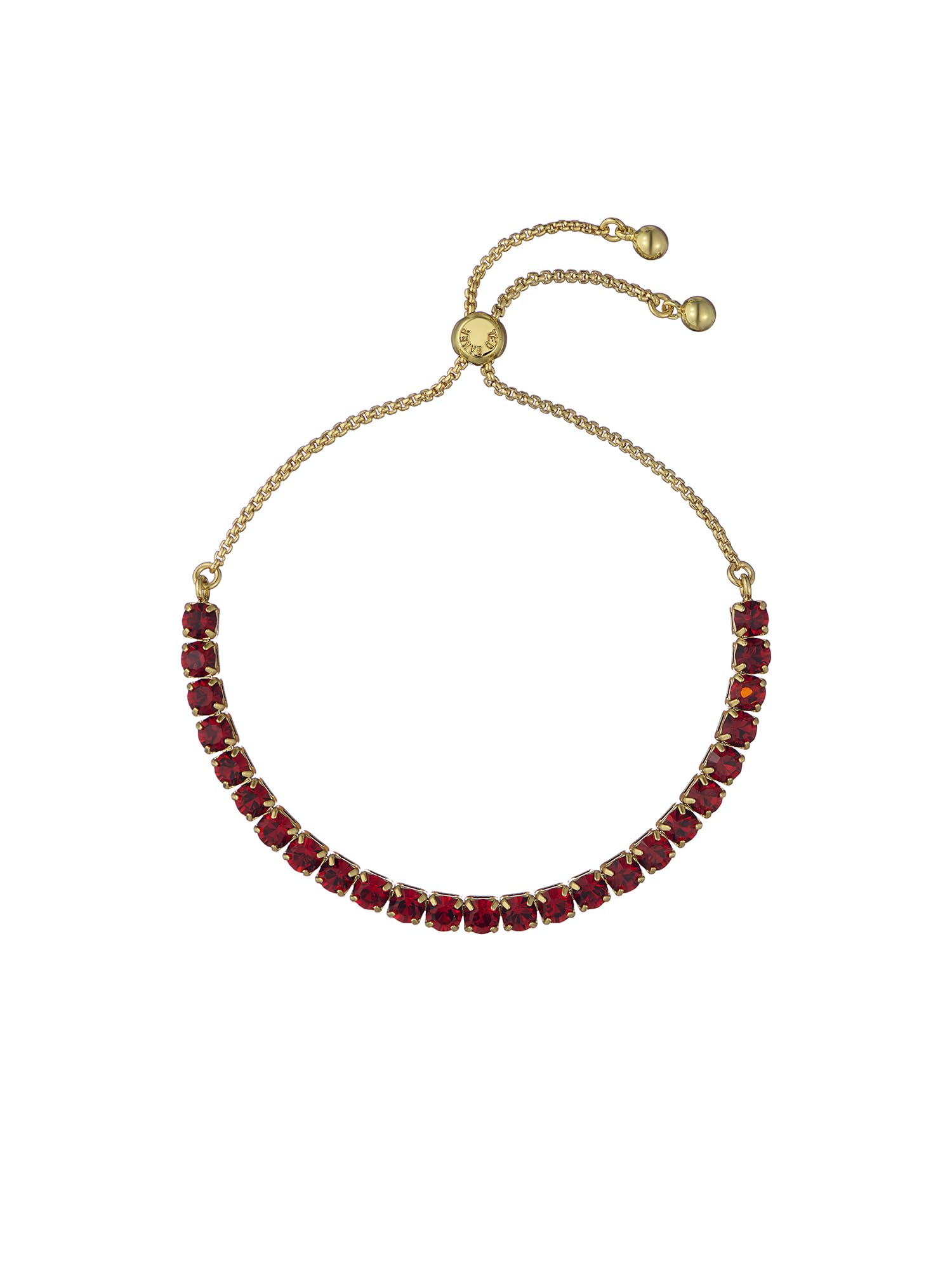 Ted Baker Melrah Icon Crystal Slider Bracelet - Silver or Rose Gold Tone/Crystal