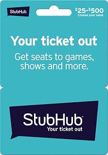 StubHub Physical Gift Card - $100