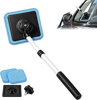 GIRLDREN Dual Magnetic Car Windshield Cleaner, Dual Side Car Glass Cleanerm Double Sided, Streak-Free, Car Windshields & Glass, Keep Your Windshield Clear During Daily Drives, Road Trips