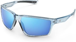 KastKing Osage Polarized Sport Sunglasses for Men and Women, Wrap Design