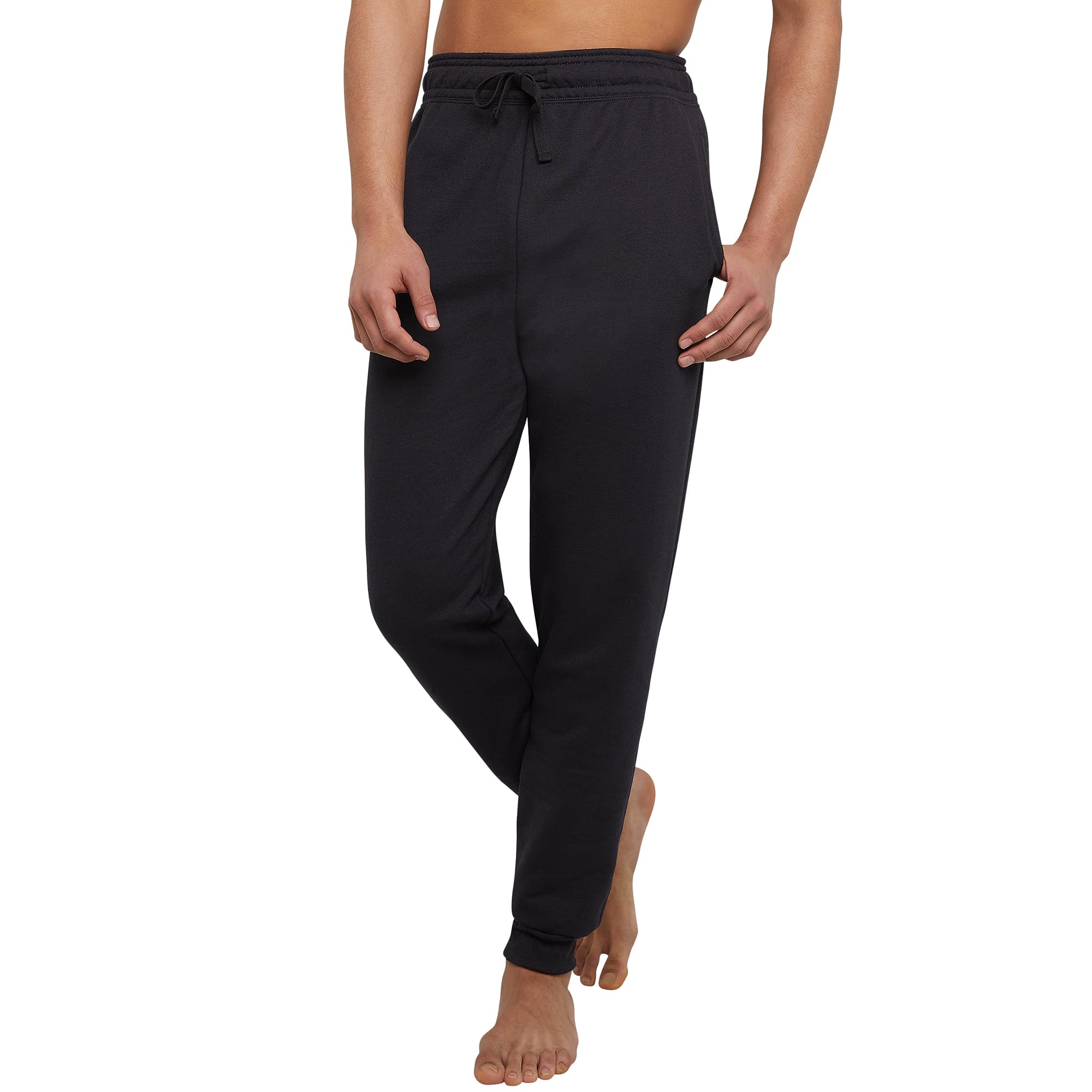 Hanes Men's Joggers, EcoSmart Fleece Sweatpants for Men, Men's Lounge Pants, 30.