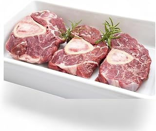 Canadian Grain Fed Veal Osso Bucco, Hindshank, Bone In, 14-16 oz Average, 10 lb Bulk Case, Frozen