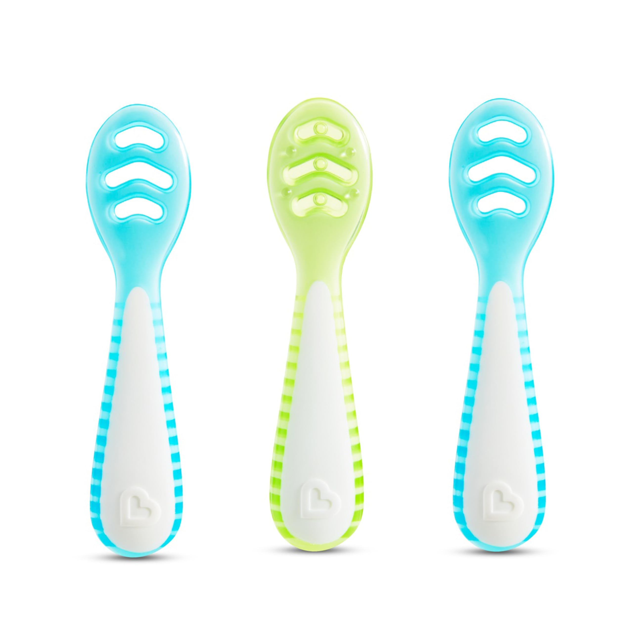 Munchkin Gentle Dip Multistage First Spoons| Weaning Spoons for Babies 4+ Months