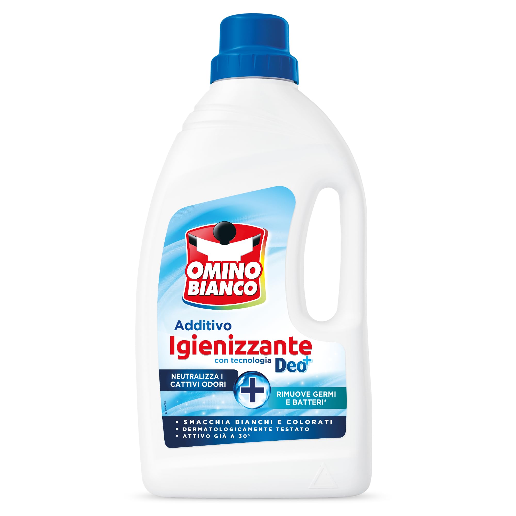 Omino Bianco Liquid Sanitising Additive for Laundry 900 ml | Eliminates bacteria