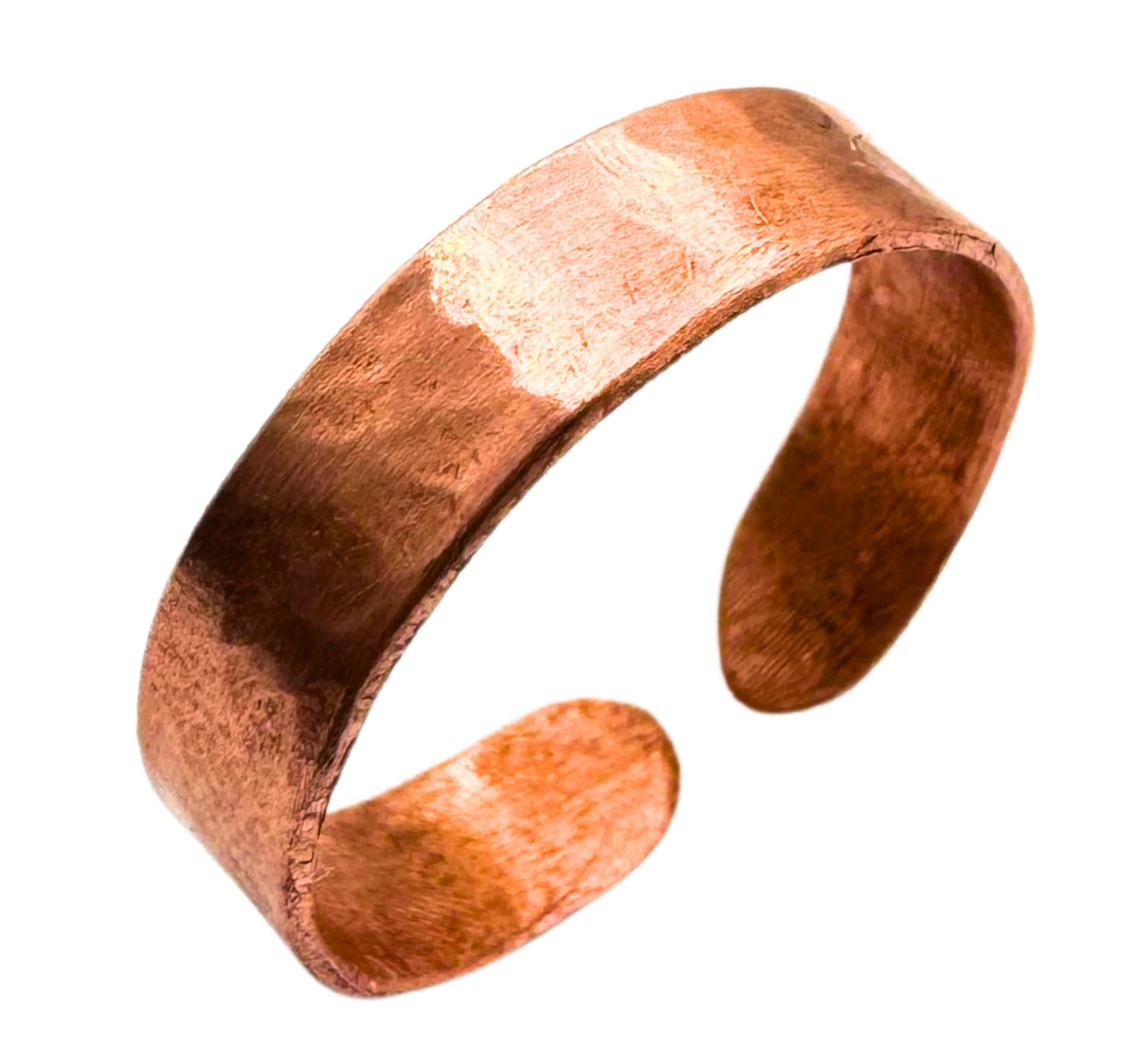 Antica Fucina Rho® Adjustable Pure Copper Ring | Fine and Essential - Metal Thic