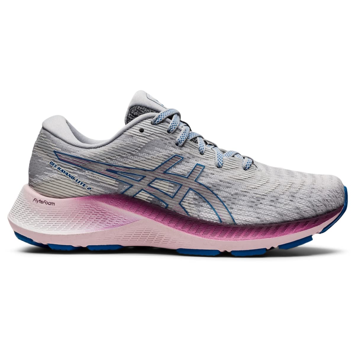 ASICS Gel-Kayano Lite 2 running shoes for women - Colour: Thunder blue - Size: