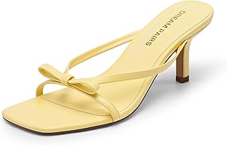 DREAM PAIRS Women's Heeled Sandals - Classic Comfort