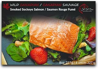 Jet Set Sam Wild Sockeye Salmon Filet Gift All Natural From Vancouver BC | No refrigeration needed · Ready to eat · Hot smoked in British Columbia · Pantry, camping and travel · Gift ready · Canada
