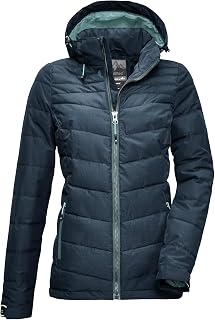 Killtec Skane Wmn Quilted Jckt A Women's Down Jacket with Detachable Hood with Zip