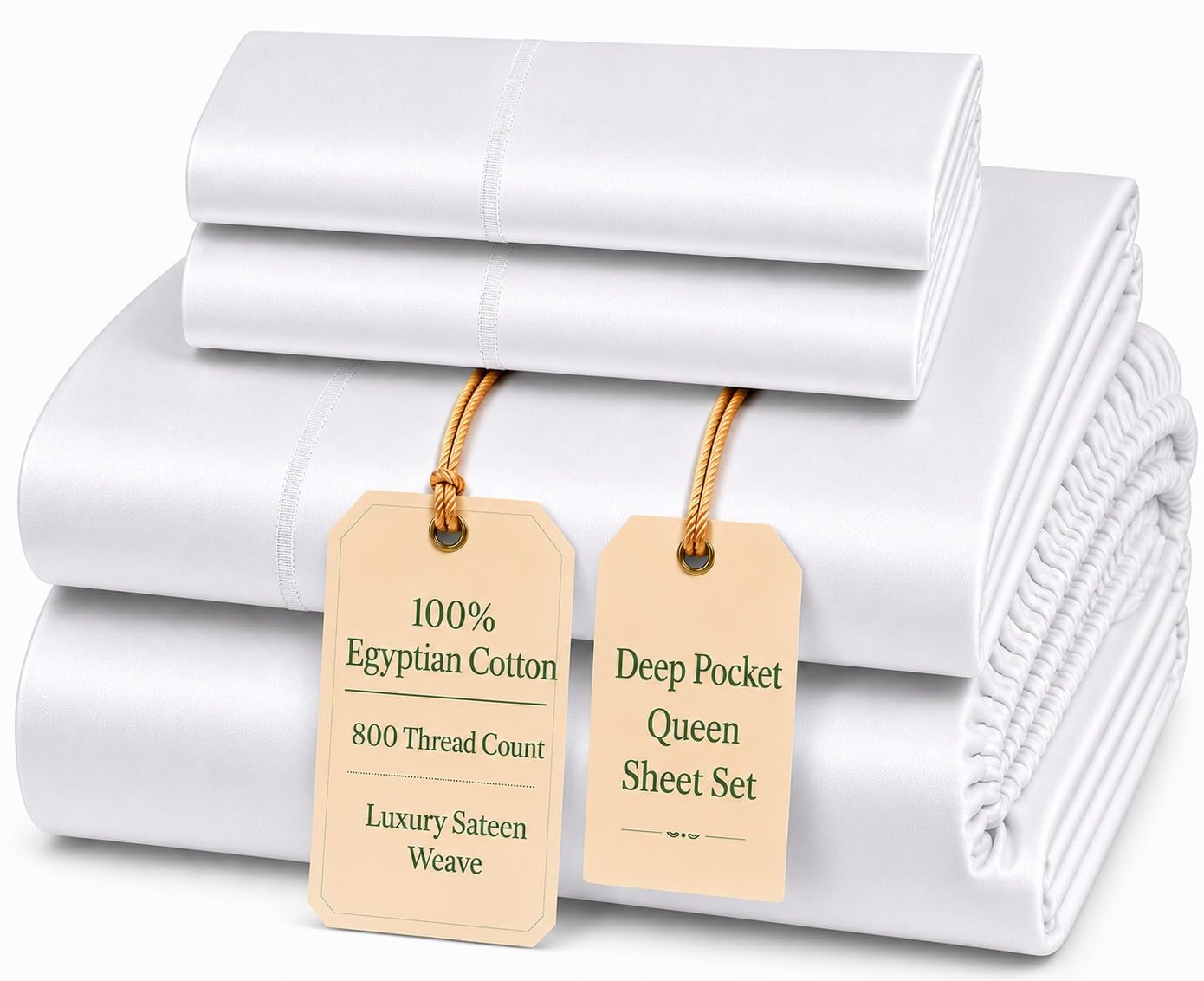 CHATEAU HOME COLLECTION 800 Thread Count Egyptian Cotton Sateen Woven Duvet
