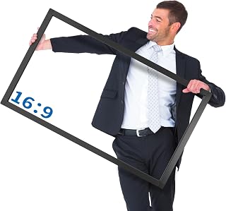LMENGER 32 Inch 20 Points Infrared Touch Frame, Interactive USB Interface IR Touch Screen Overlay Use, Driver Free Intelligent, Suitable for Digital Signage
