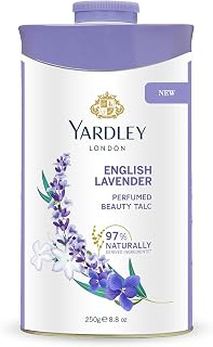Yardley London English Lavender Perfumed Deodorizing Talc Talcum Powder 100gm, 3.5 Ounce