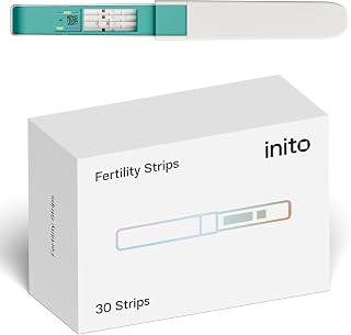 Inito Fertility Test Strips | Pack of 30 | Compatible with Inito Fertility Monitor | Compatible with Both iOS and Android