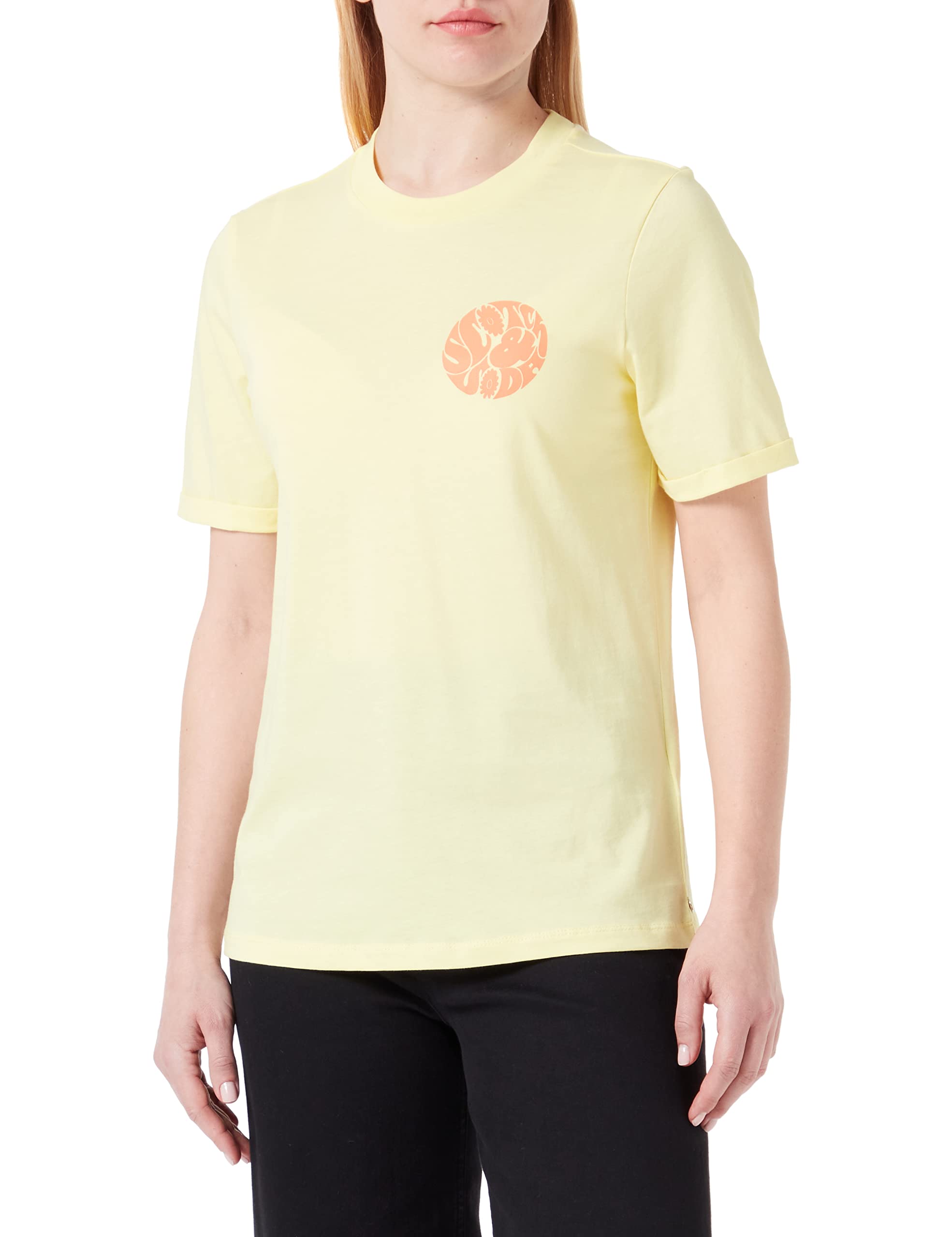 Scotch & Soda Left Chest Artwork T-Shirt for Women