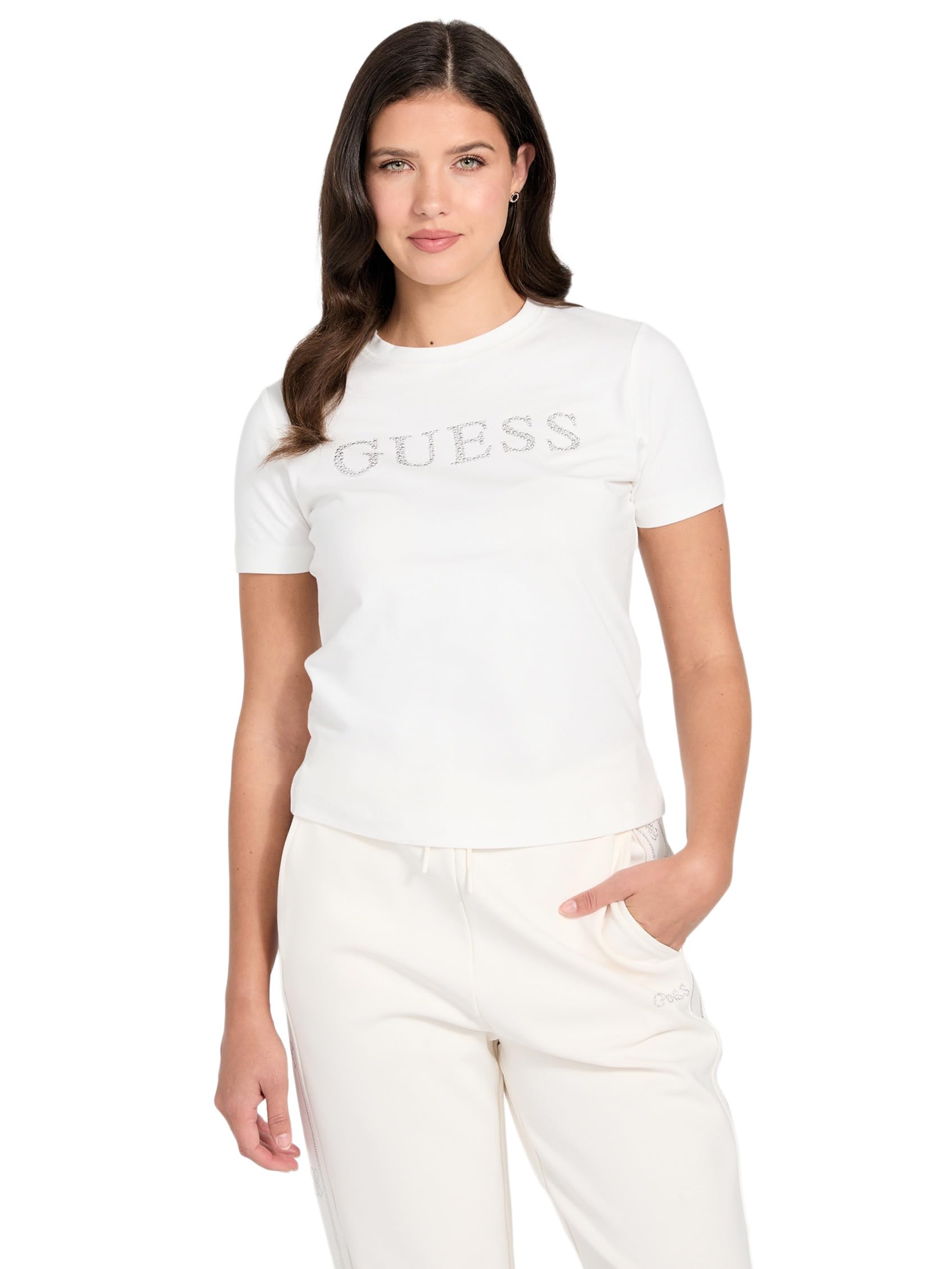 GUESS T-Shirts V6RI20 J1314 Women's