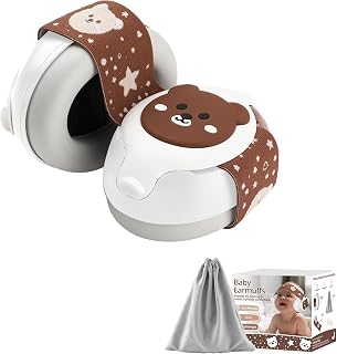 Baby Ear Muffs,25dB Infant Noise Cancelling Headphones for Babies 0-36 Months with Adjustable Headband Infant Ear Protection,Ideal Baby Travel Essentials for Outdoor,Sleep,Airplane &amp; Music Festivals
