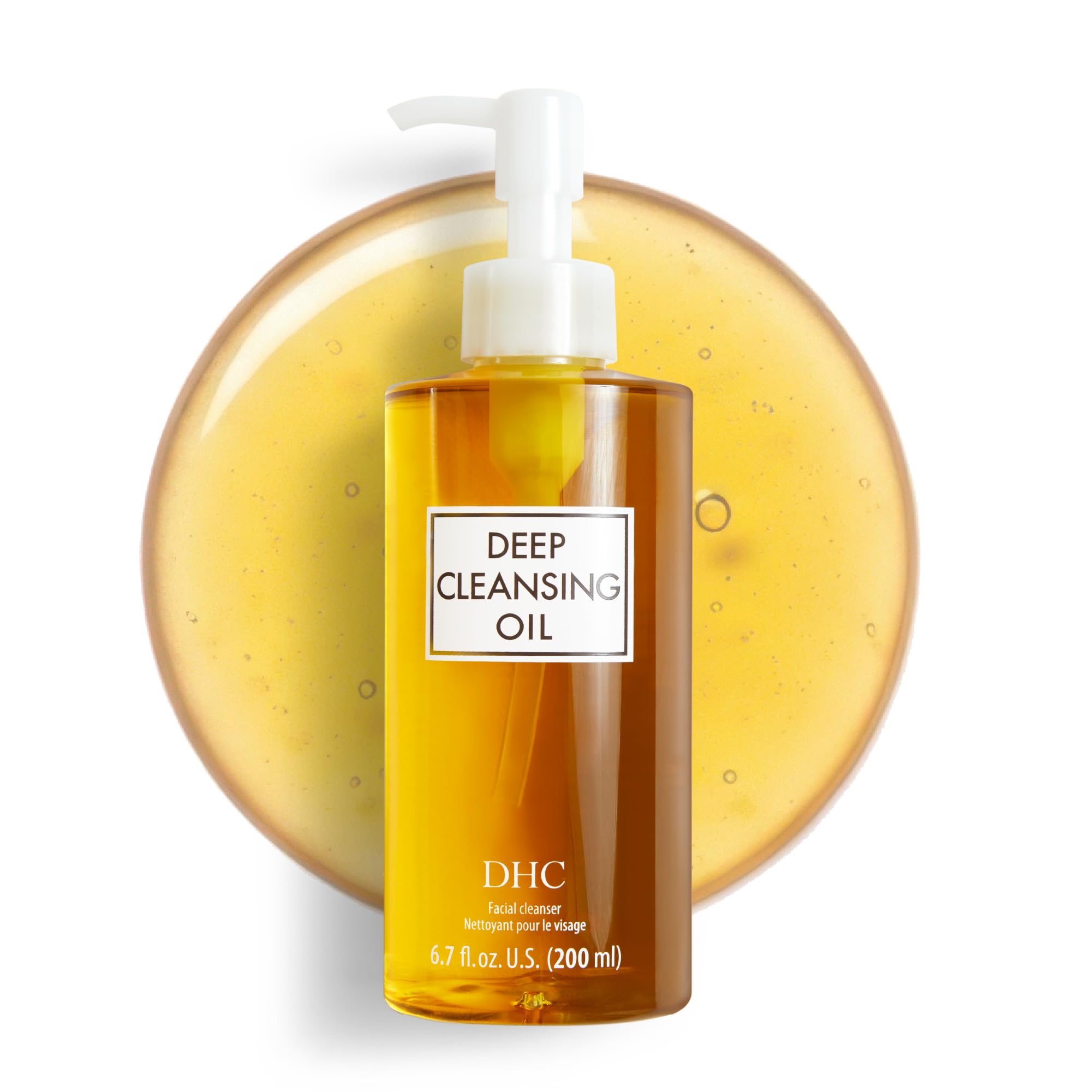 DHC Deep Cleansing Oil, Makeup Remover, Gentle Oil Cleanser, 6.7 oz | Facial Cle